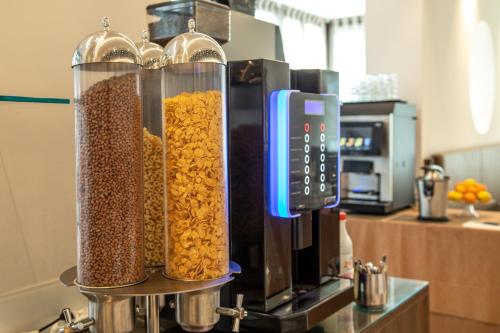 Dapur atau dapur kecil di Hotel & Aparthotel Carinthia S