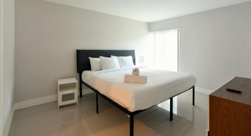 Designer River View Apartmentsにあるベッド