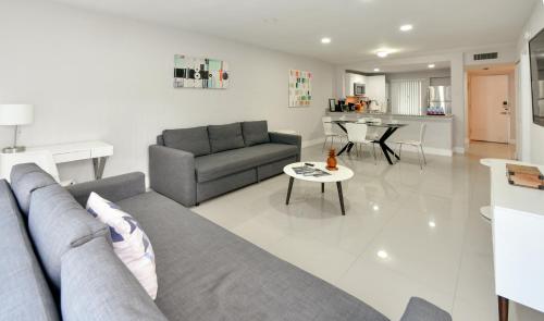 Designer River View Apartmentsにあるシーティングエリア