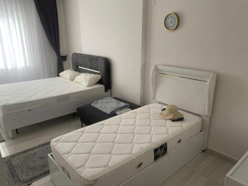 Кровать или кровати в номере Sky hill luxury apartments