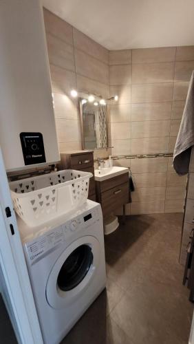 Kúpeľňa v ubytovaní Comme à la maison!!A 5 min à pied plage,pkg privé