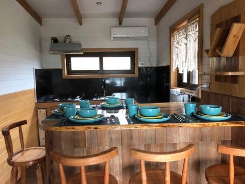 Gallery image of Cabaña alto de Quento 5 personas c desayuno entre 21 junio y 6 julio in Castro
