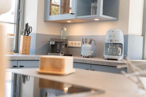 Dapur atau dapur kecil di Reethaus Friesenstern