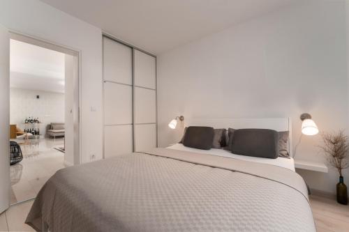 Postel nebo postele na pokoji v ubytování Villa Fio by SeeAdria Agency