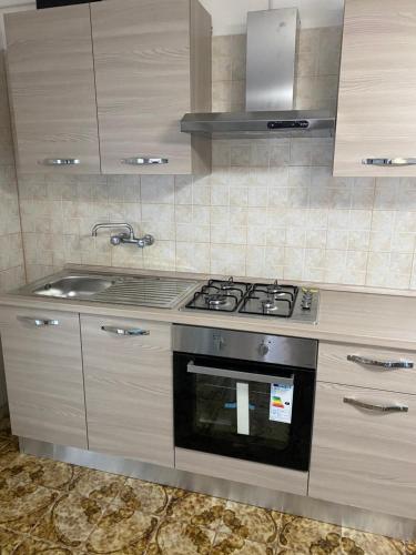 Кухня или мини-кухня в Villa Viola

