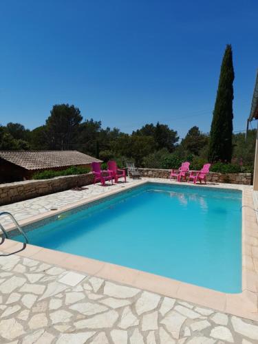 Πισίνα στο ή κοντά στο Domaine de L'échappée Belle