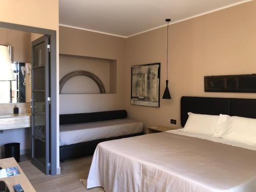 Postel nebo postele na pokoji v ubytování Araja Villa&Suite by Geocharme