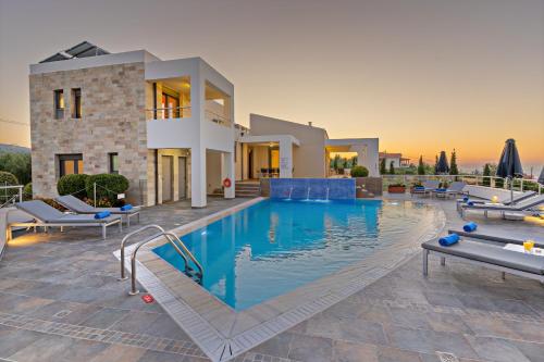 Fotografie z fotogalerie ubytování Domus Eleon Luxury Villa v destinaci Réthymno