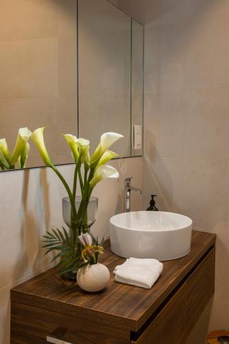 Bilik mandi di Luxury Room Sorgo Cerva - Dubrovnik Old Town
