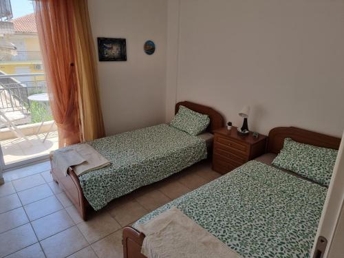 Katil atau katil-katil dalam bilik di Lucas3 Lux Flogita apartment