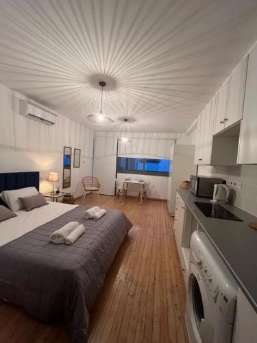 Η κουζίνα ή μικρή κουζίνα στο RHEA Studio Down Town Nicosia