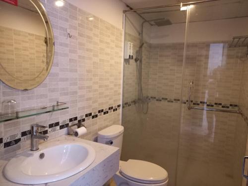 Phòng tắm tại VANDA Hotel Nha Trang
