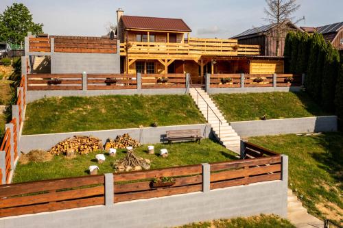 Jardín al aire libre en Widokowe tarasy
