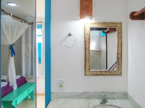 Kúpeľňa v ubytovaní Casa com wifi e churrasqueira na Praia do Espelho