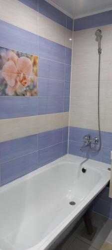 Vannituba majutusasutuses 1-комнатная квартира