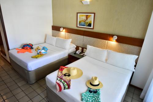 Postel nebo postele na pokoji v ubytování Mar Hotel Conventions