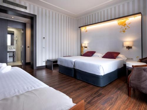 Intelier Palacio San Martinにあるベッド