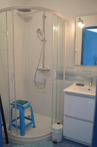 Kúpeľňa v ubytovaní Gîte Marin