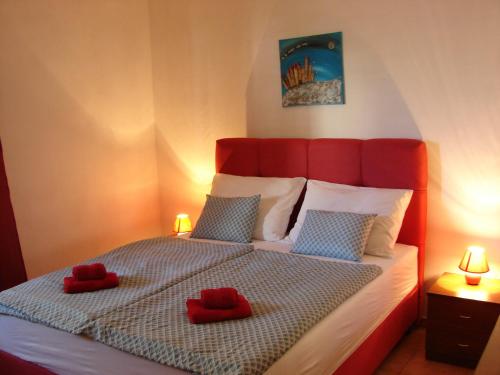 Posteľ alebo postele v izbe v ubytovaní Apartment Svagi Rooftop
