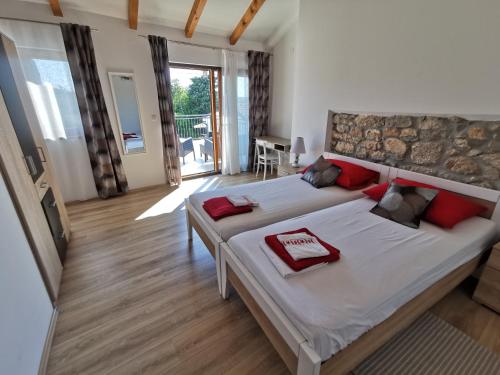 Posteľ alebo postele v izbe v ubytovaní House Mare