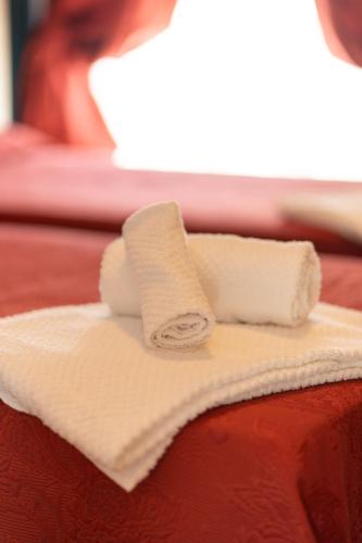 Un ou plusieurs lits dans un hébergement de l'établissement Hotel Break House Ristorante