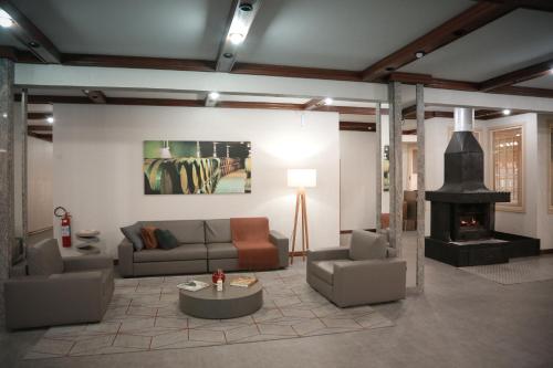 Χώρος καθιστικού στο Letto Hotel Flores da Cunha