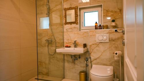 Koupelna v ubytování Villa AJ7 Sarajevo