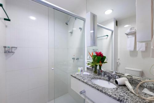 Bilik mandi di Mercure Rio de Janeiro Nova Iguaçu