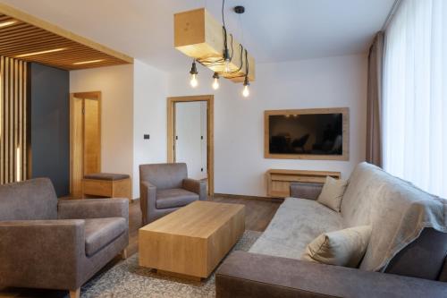 Posezení v ubytování NIPUR sk-Apartmán Hotel Ovruč, Štrbské Pleso