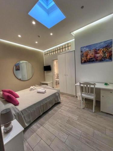Ένα ή περισσότερα κρεβάτια σε δωμάτιο στο B&B Green Oasis
