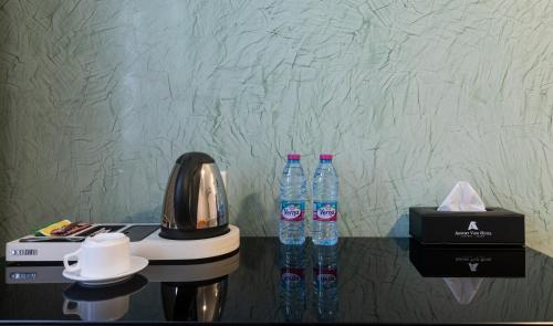 Airport View Hotelにあるコーヒーまたはお茶