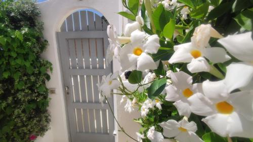 サンタ・マリーナ・サリーナにあるHalgoduriaの白いドア