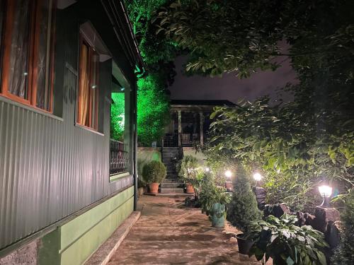 Apartment Green Houseにある庭
