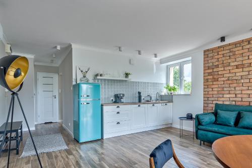 Kuchyňa alebo kuchynka v ubytovaní Apartament Wschodni