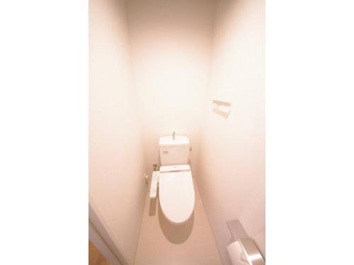 a bathroom with a toilet in a stall at HOTEL APT SESELA - Vacation STAY 12882 in Kanazawa
