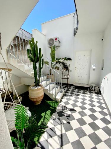 Un balcón o terraza en In centro unique rooms