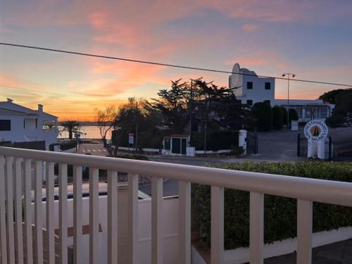 Sea view to Fornells Bay - Yacht Club