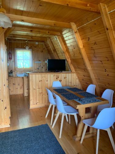 Dining area in the lodge