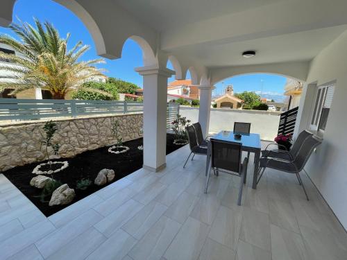 Balkón alebo terasa v ubytovaní Apartmenthouse Ines