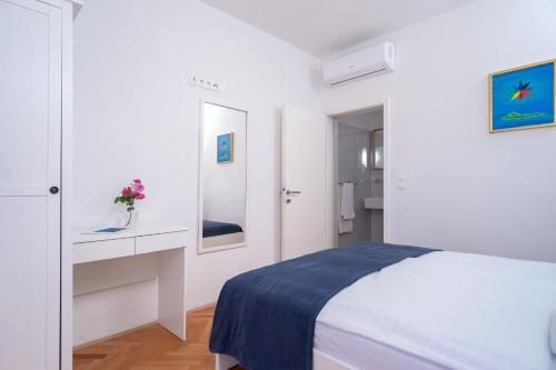 Postel nebo postele na pokoji v ubytování Pansion Jakas