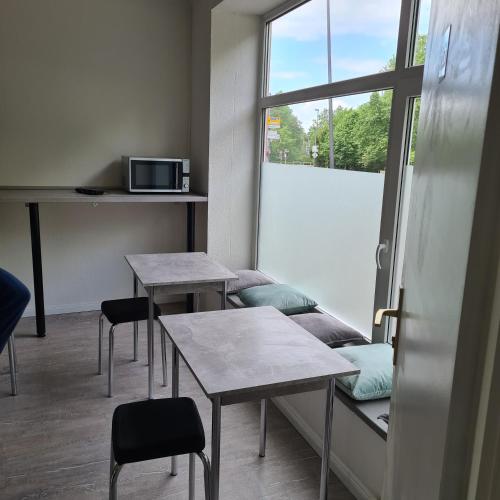 Η κουζίνα ή μικρή κουζίνα στο Altstadt Hostel Bremen