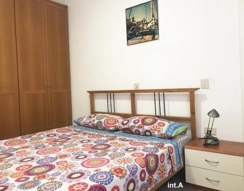 Postel nebo postele na pokoji v ubytování App Bilocale Gatteo Mare