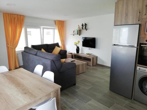 Kuchyň nebo kuchyňský kout v ubytování APARTAMENTO VACACIONAL 1