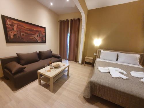 Posteľ alebo postele v izbe v ubytovaní CASA AL MARE 2