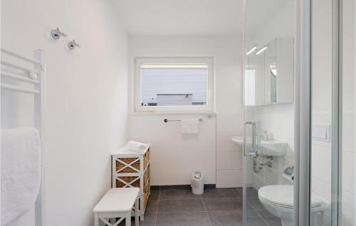 A bathroom at Nice Ship In Ostseeresort Olpenitz With Kitchen