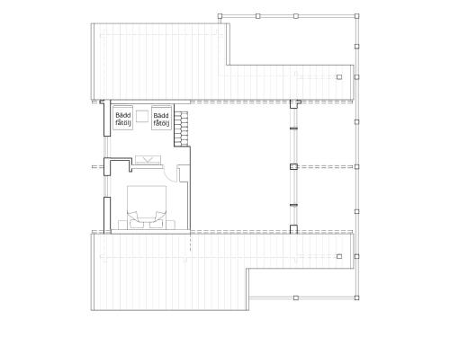a floor plan of a house at Alpstigen 10A - Newly built sports lodge with amazing views in Järvsö