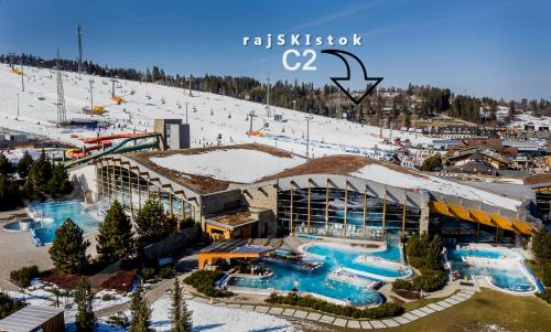 Πισίνα στο ή κοντά στο TatryTop Apartamenty przy stoku Białka Ski