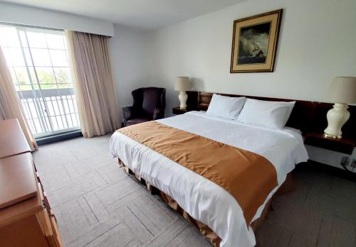 Katil atau katil-katil dalam bilik di Lagoon City Pier One Resort