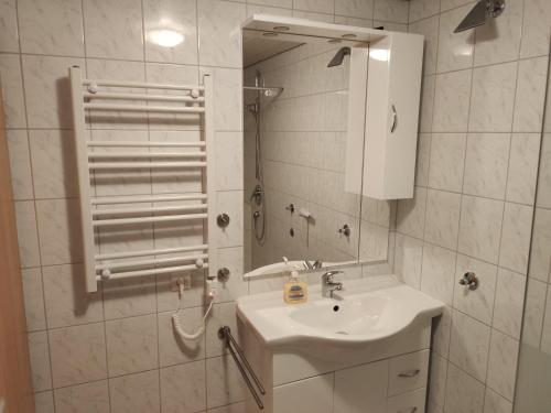 Koupelna v ubytování Ferienwohnung Hemer
