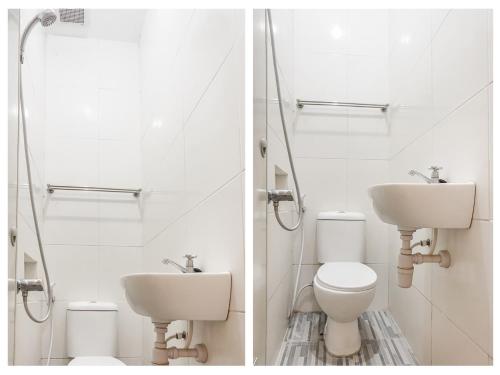 A bathroom at Super OYO 91074 Stariez Senen Syariah